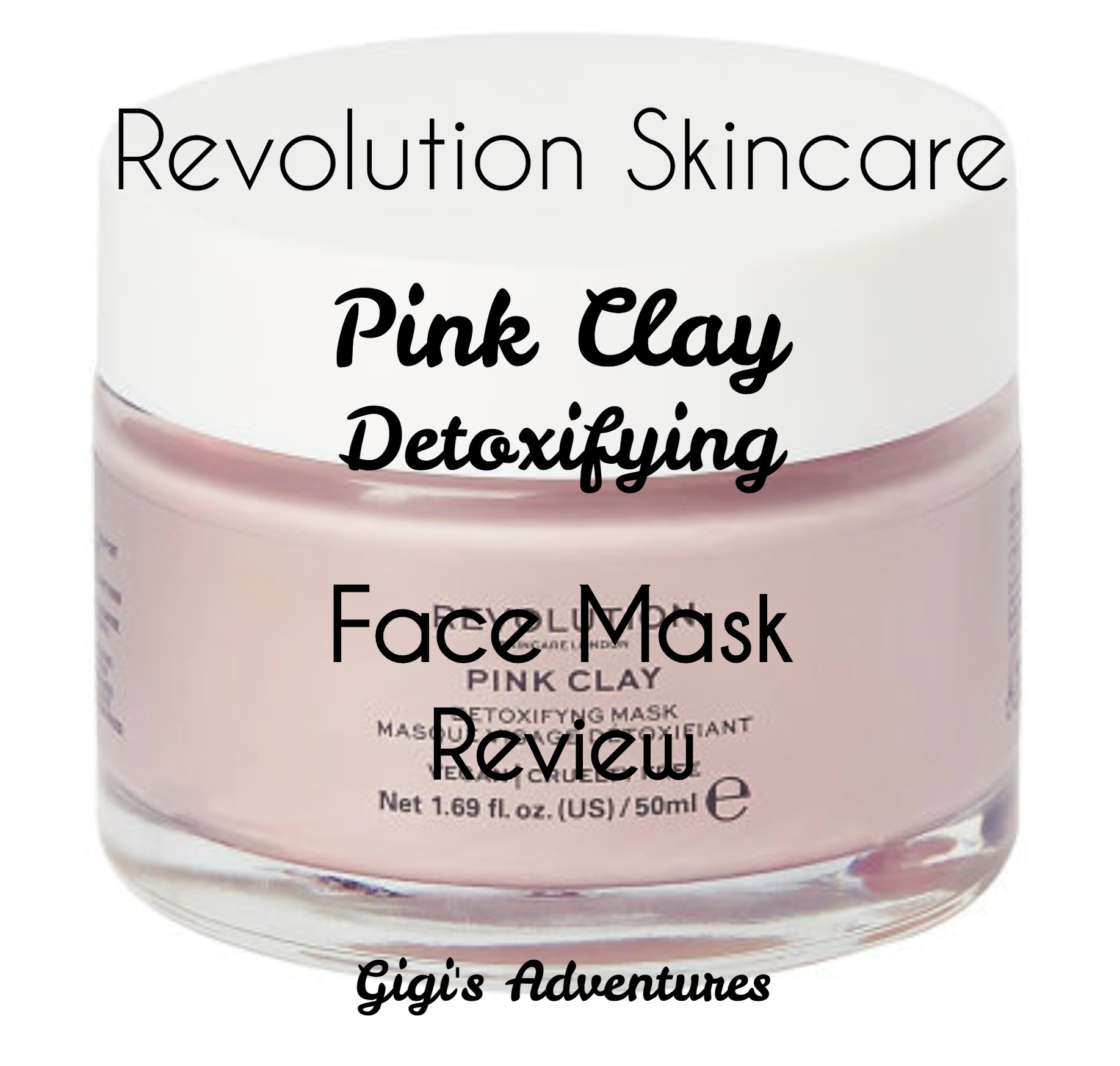 Pink clay mask