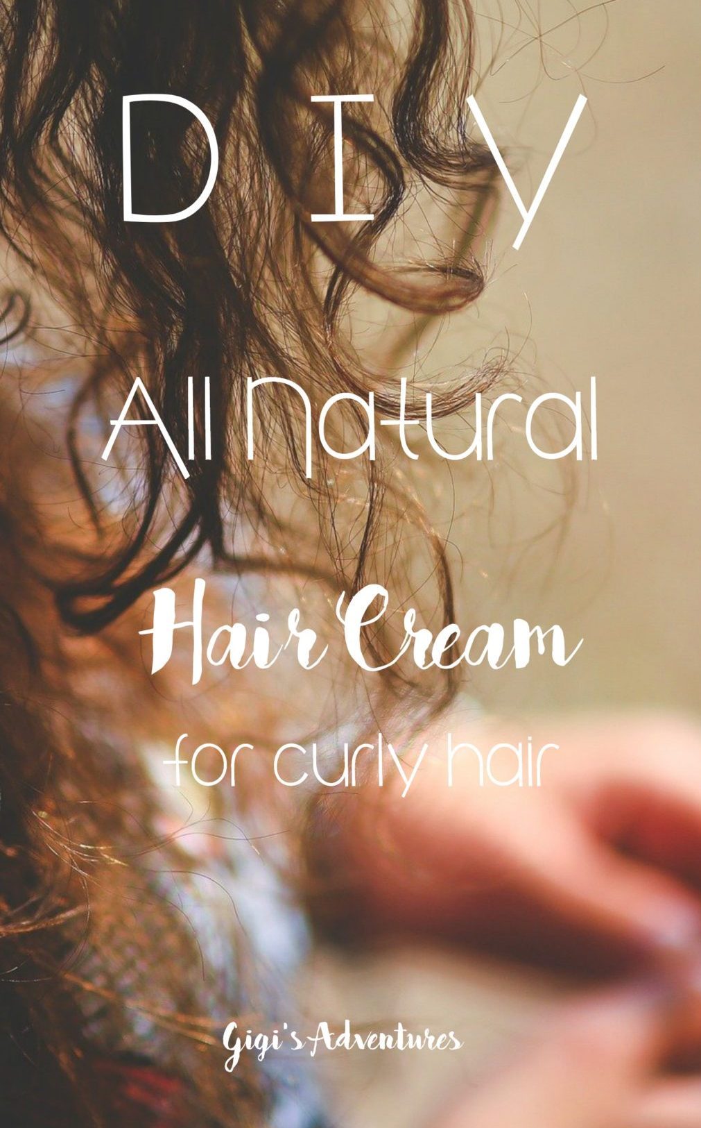 Diy 5 Ingredients All Natural Whipped Hair Cream For Curly