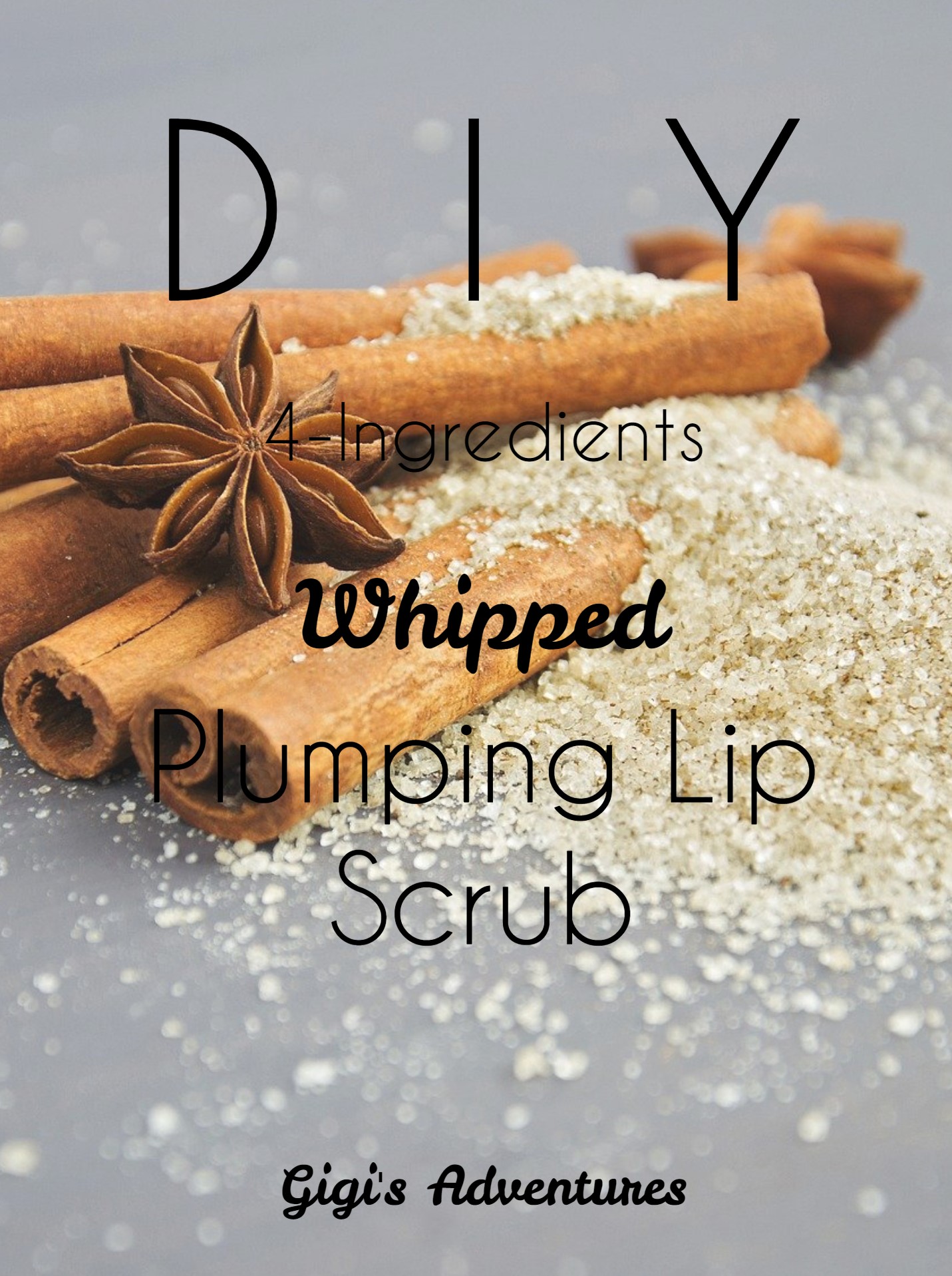 DIY 4-Ingredients Whipped Plumping Lip Scrub | for Smooth, Plump Lips!