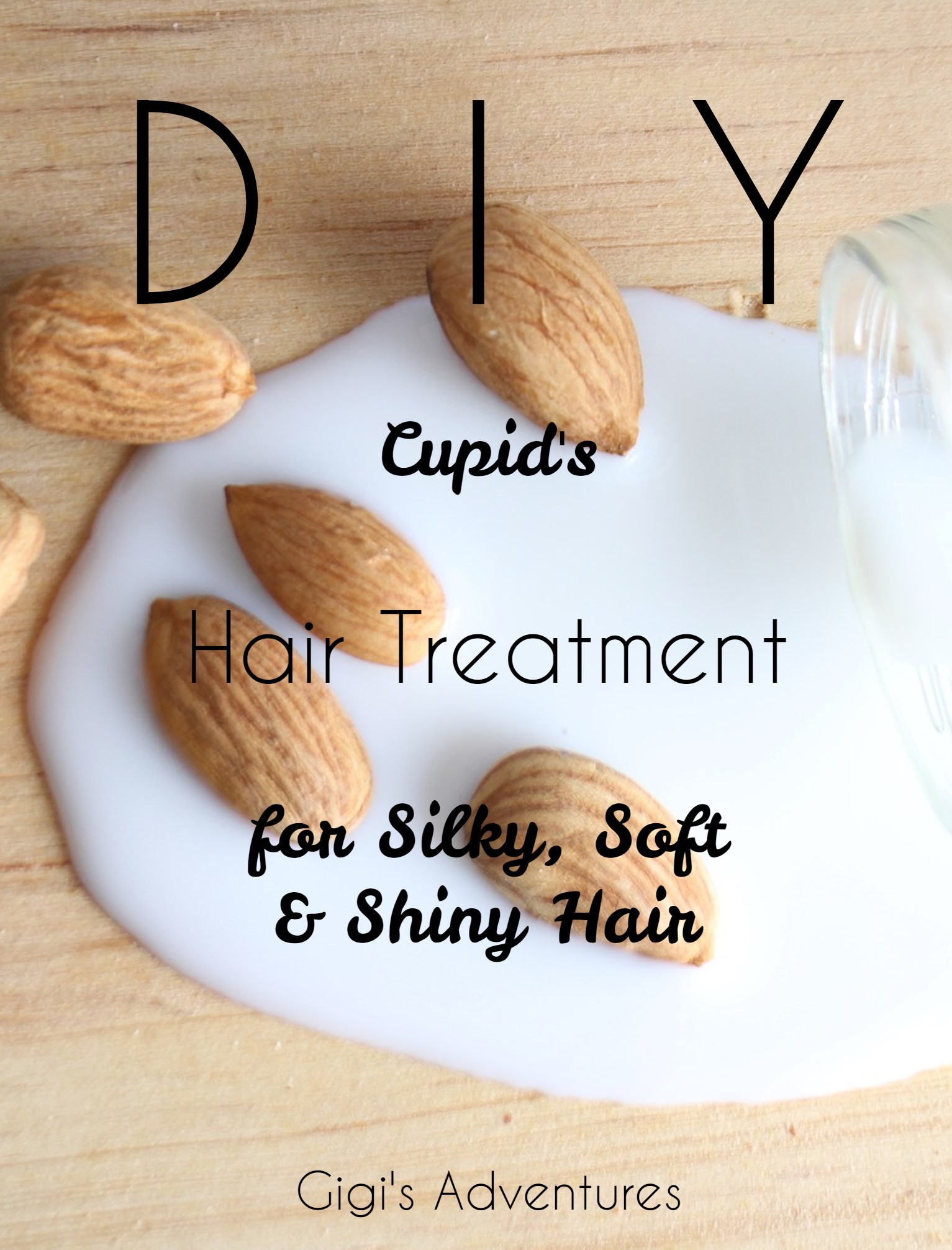 DIY Cupid's Hair Treatment - for Silky, Soft and Shiny Hair | Gigi