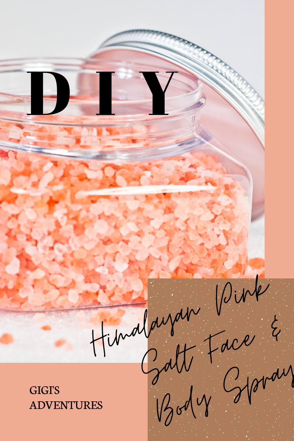 DIY 3-Ingredients Himalayan Pink Salt Face & Body Spray