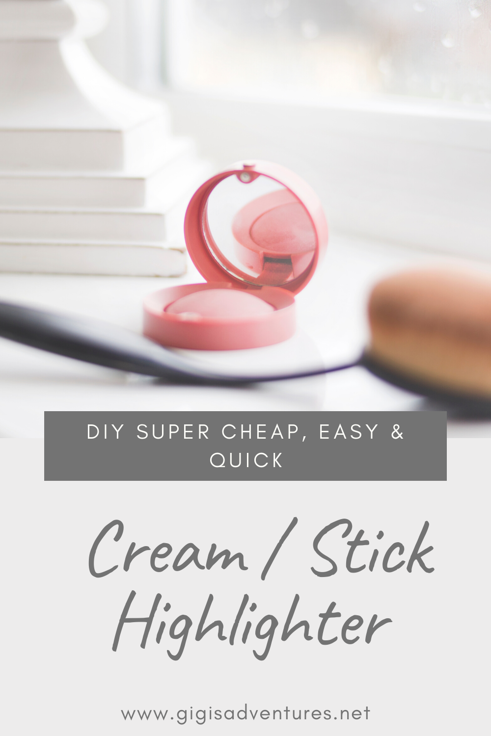 DIY 2-Ingredients Cream Highlighter - Super Cheap, Easy and Quick to Make!