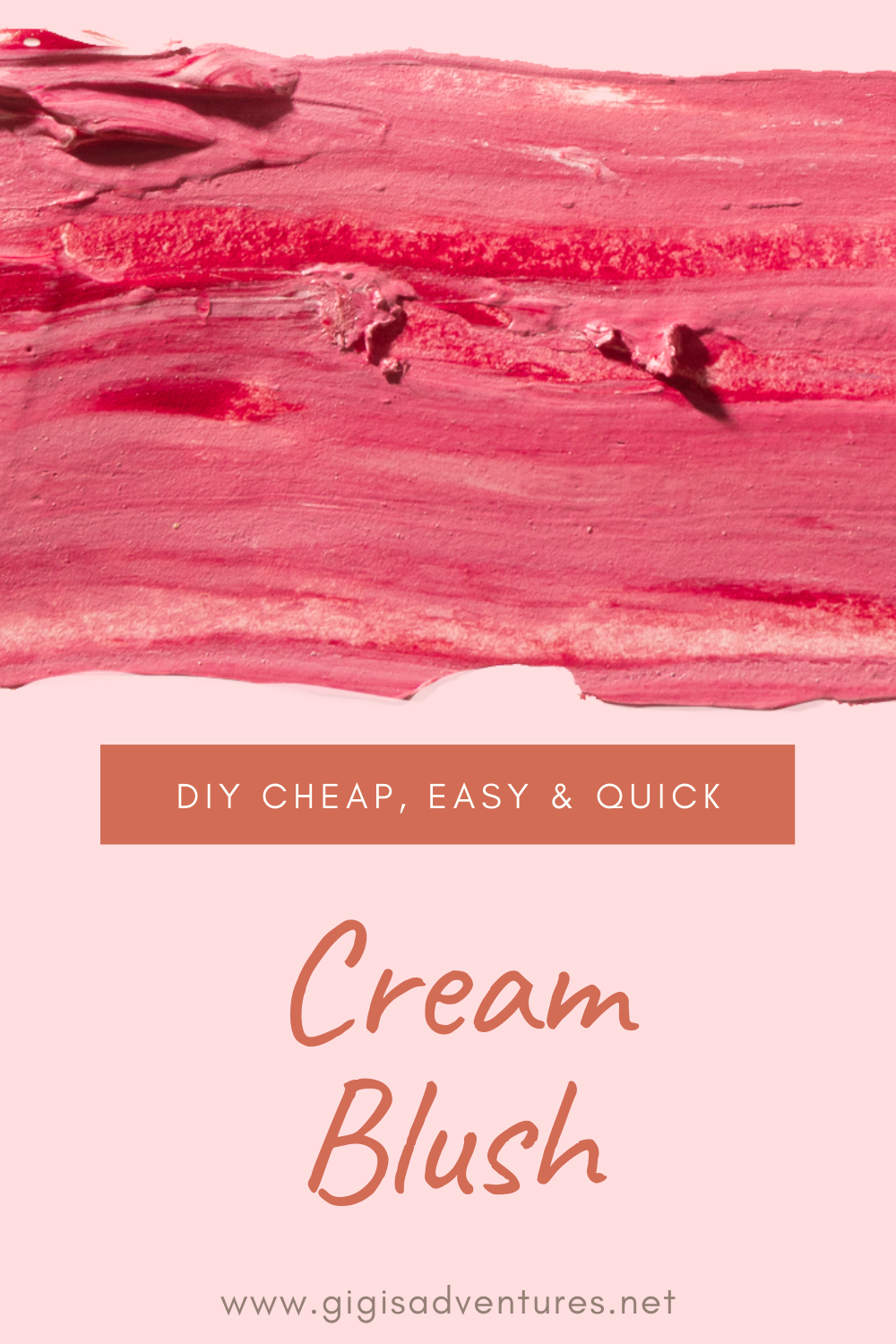 DIY 2-Ingredients Cream Blush - Super Cheap, Easy and Quick to Make!