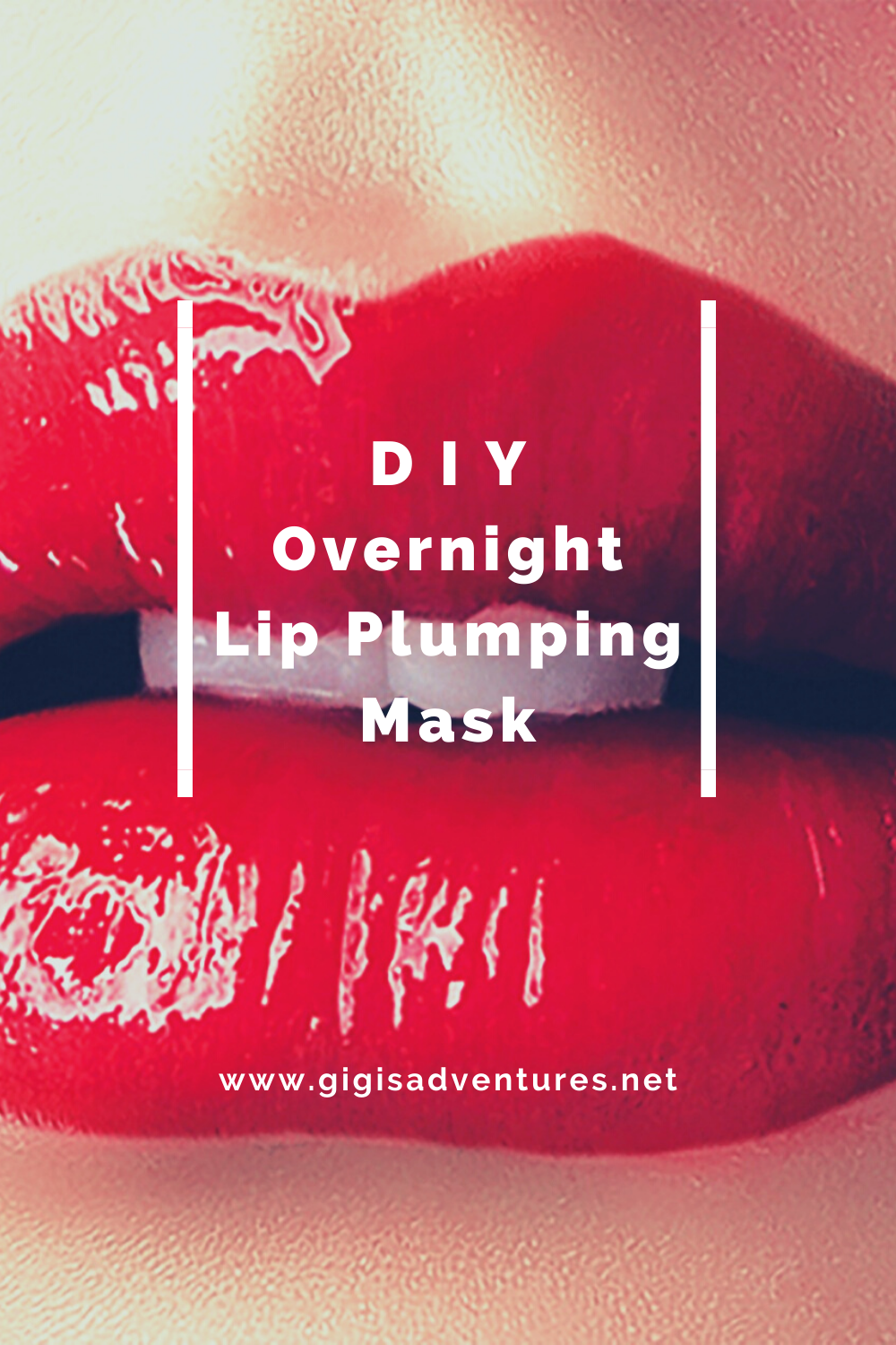 DIY 3-Ingredients Overnight Lip Plumping Mask