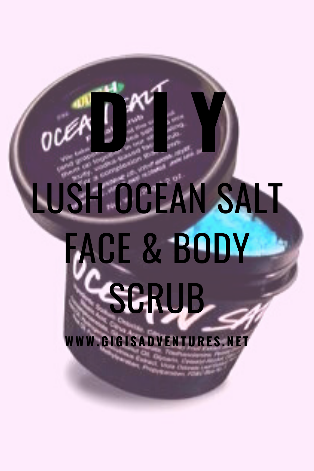 DIY Lush Ocean Salt Face & Body Scrub - Lush Ocean Salt Copycat