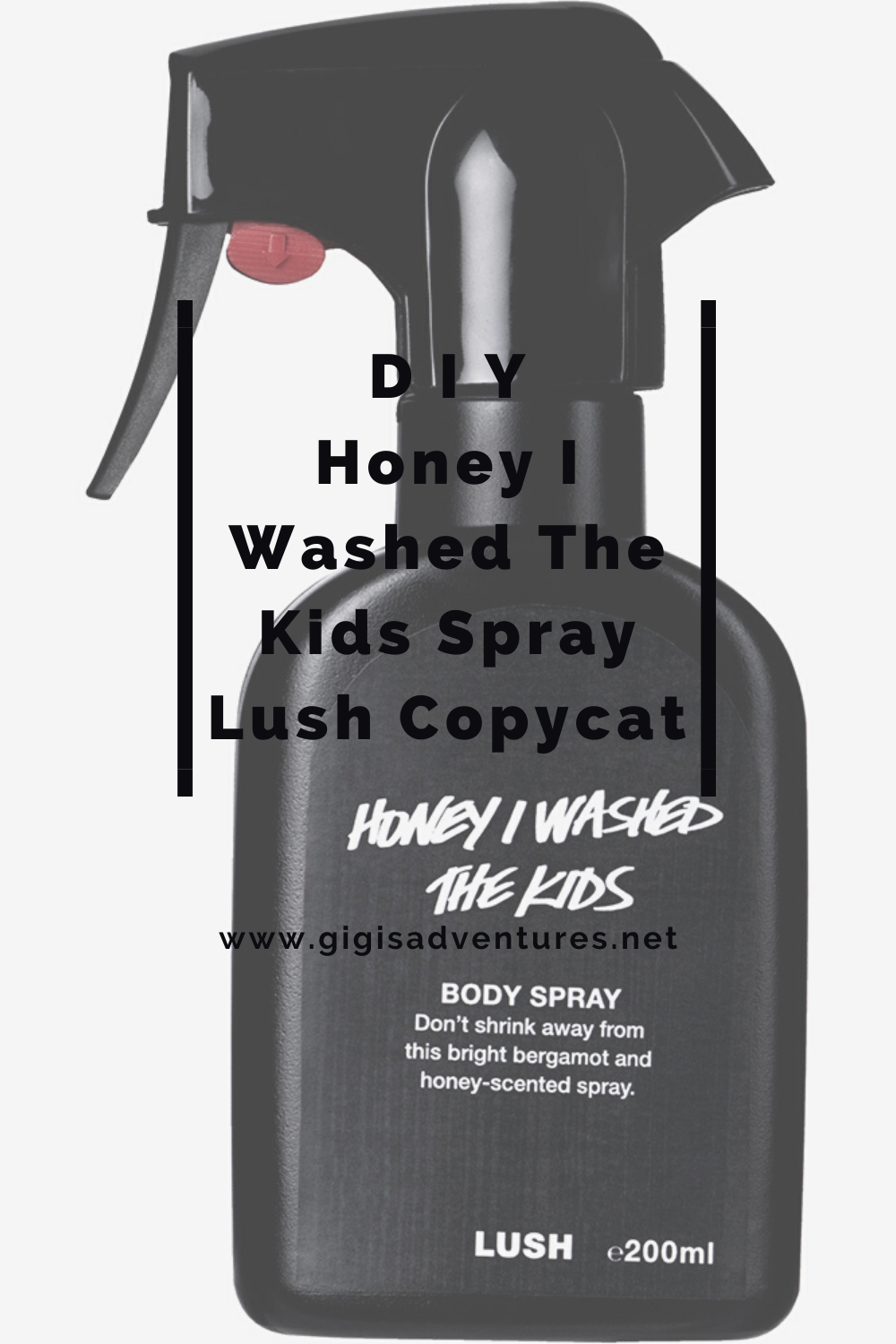 DIY Lush Honey I Washed The Kids Body Spray Copycat Recipe