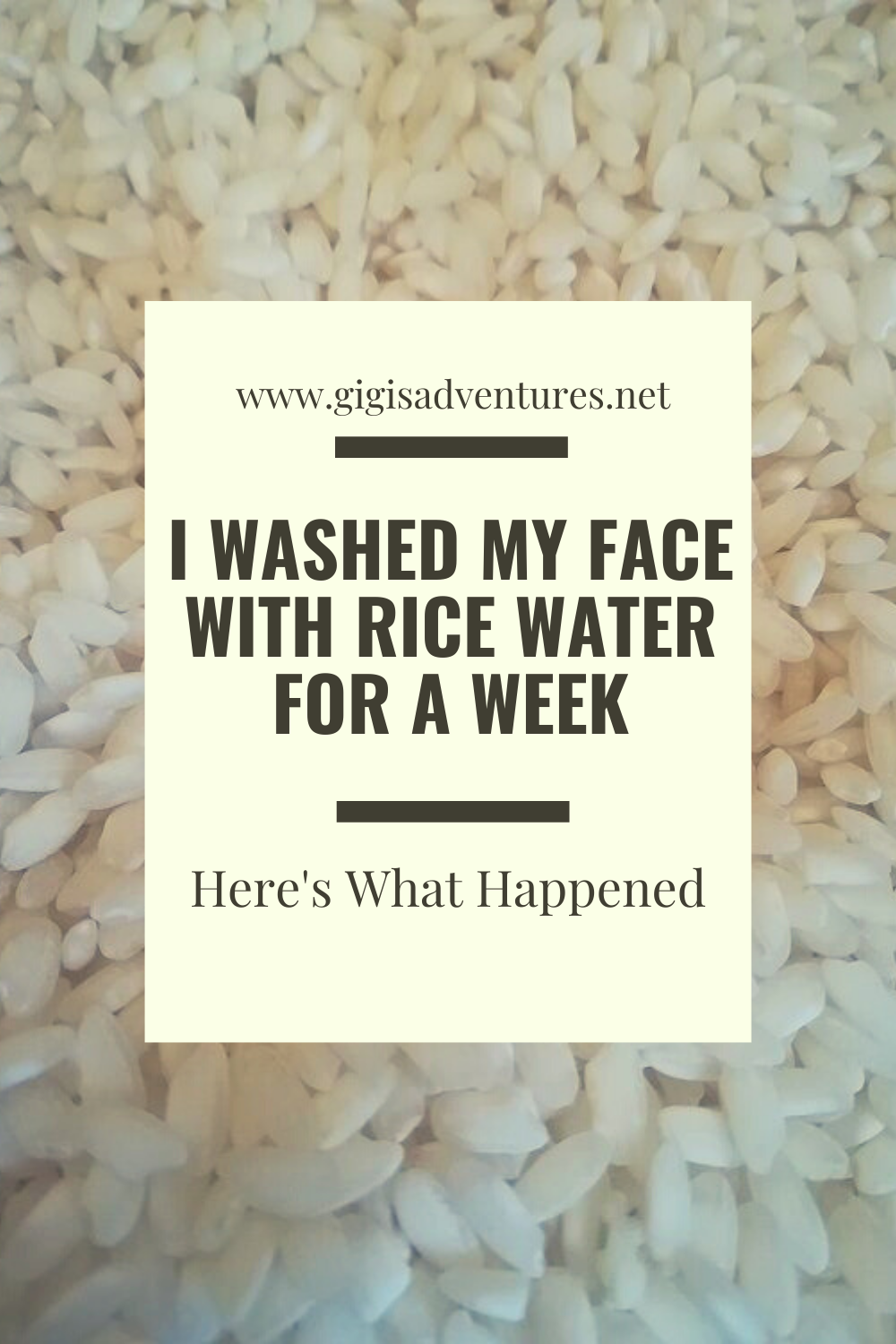 I Washed My Face With Rice Water For A Week - Here's What Happened