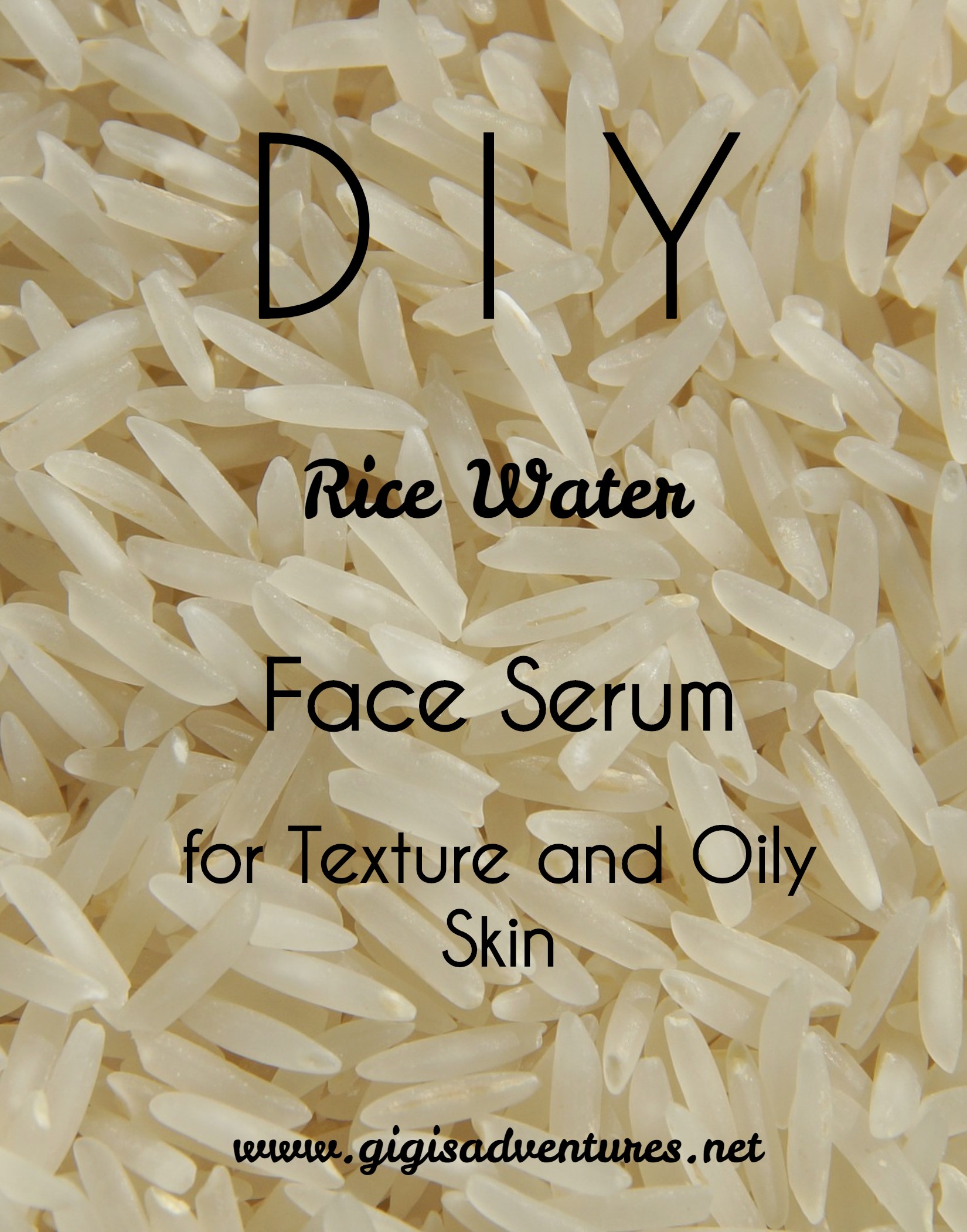 If you want to fight texture, dull skin and excessive oil production with a natural solution, give this cheap DIY Rice Water Face Serum a go!