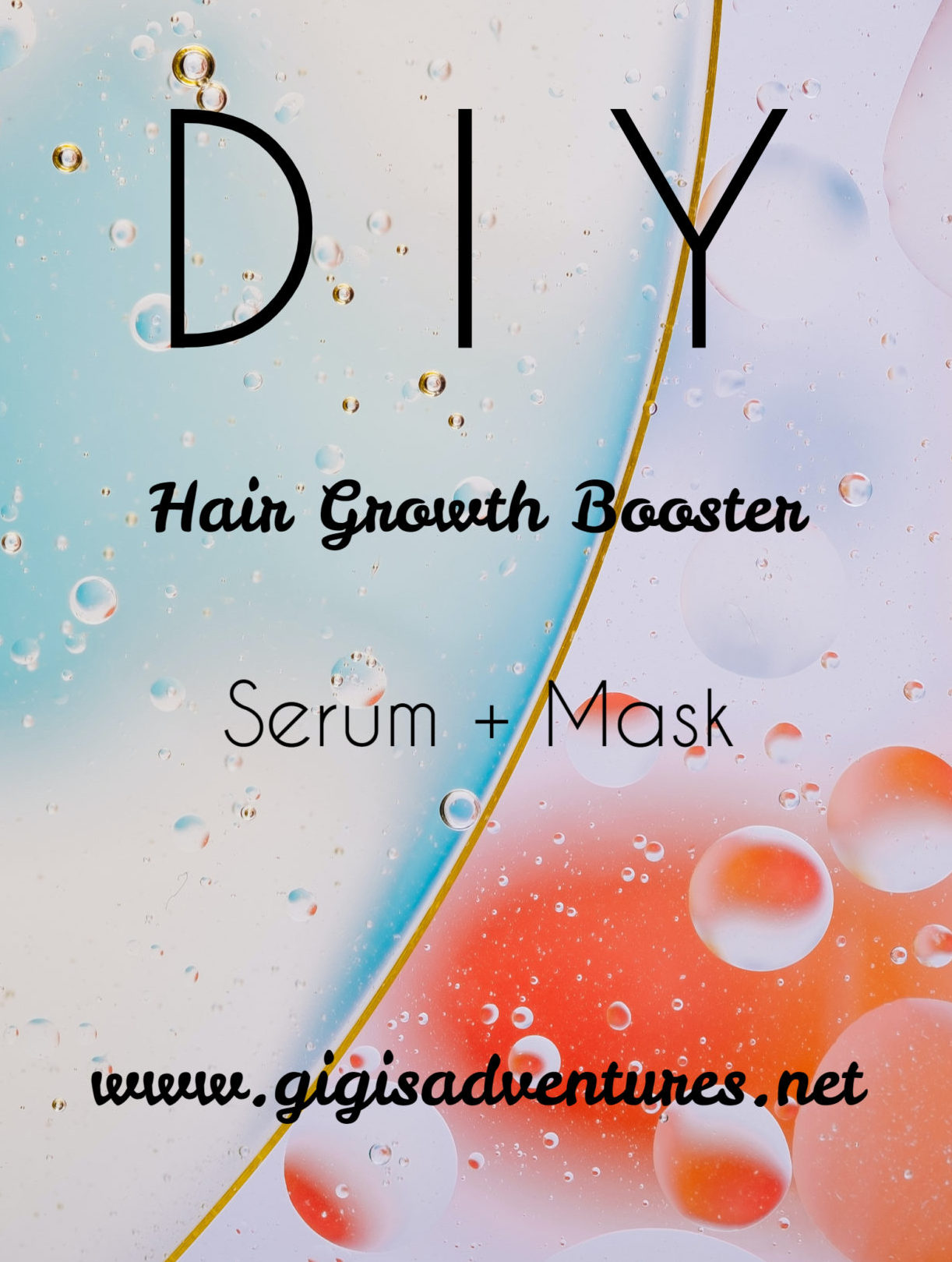 Diy Hair Growth Booster Serum Mask