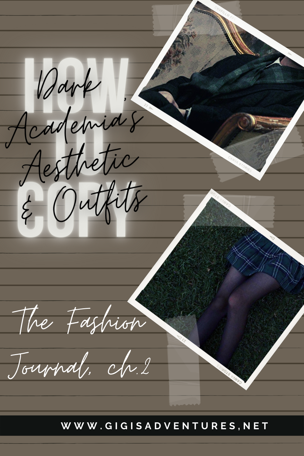 How To Copy Dark Academia Aesthetic & Outfits | The Fashion Journal
