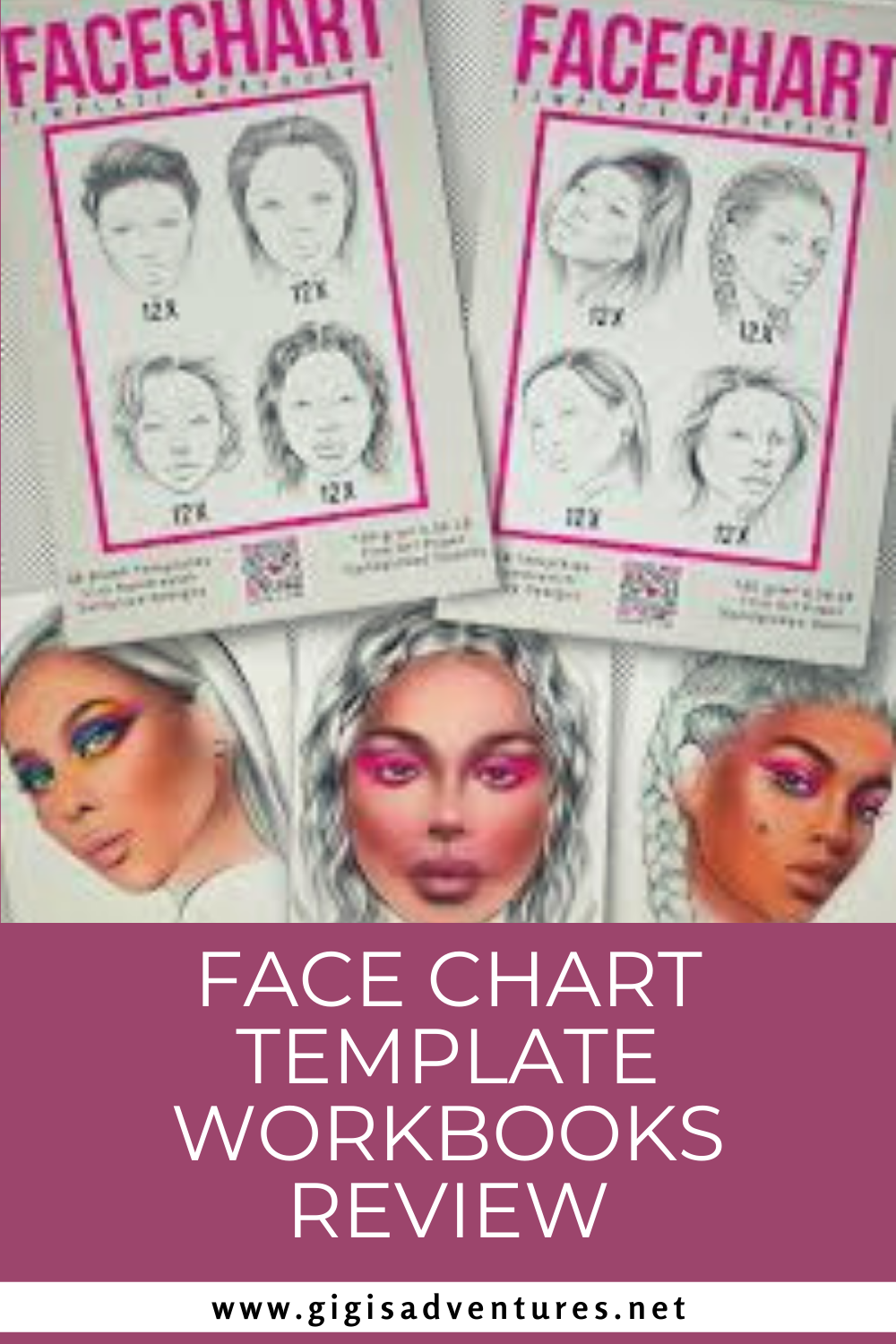 Liza Kondrevich's Face Chart Template Workbooks | Are They Worth It?