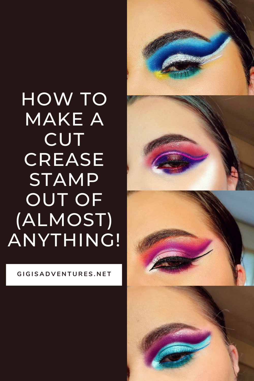How To Make A Cut Crease Stamp At Home - Out Of (Almost) Anything!
