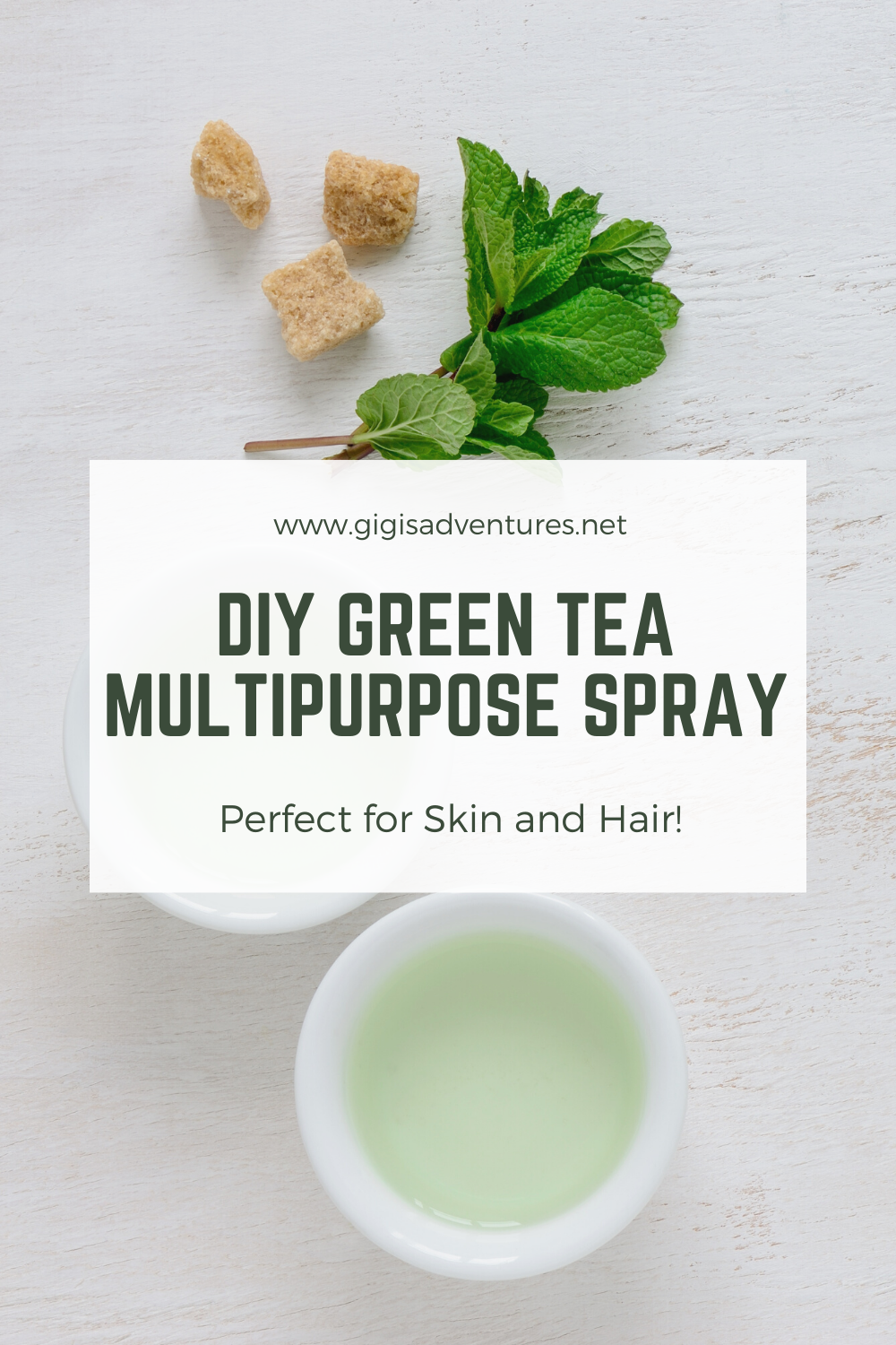 DIY Green Tea Multipurpose Spray - for Face, Hair and Body | Gigi DIY Green Tea Multipurpose Spray - for Face, Hair and Body | Gigi