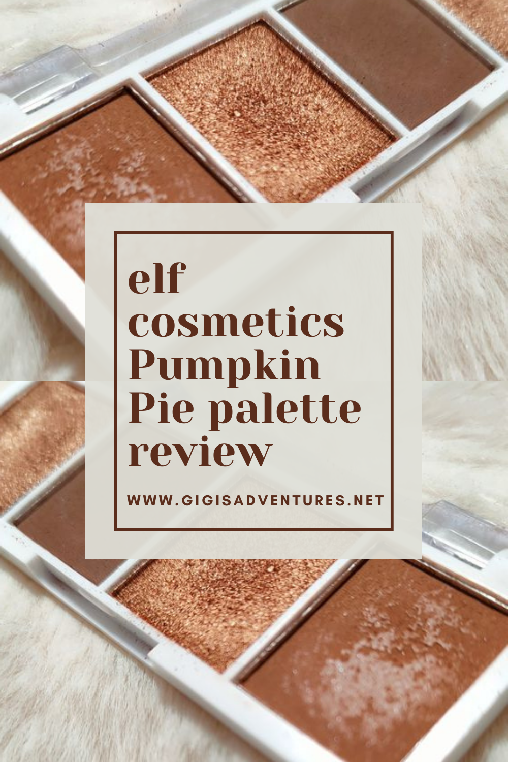 e.l.f. Bite Size Eyeshadow Mini Palette 'Pumpkin Pie' Review + Demo