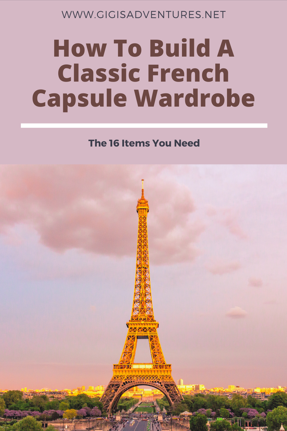 How To Build A Classic French Capsule Wardrobe - The 16 Items You Need