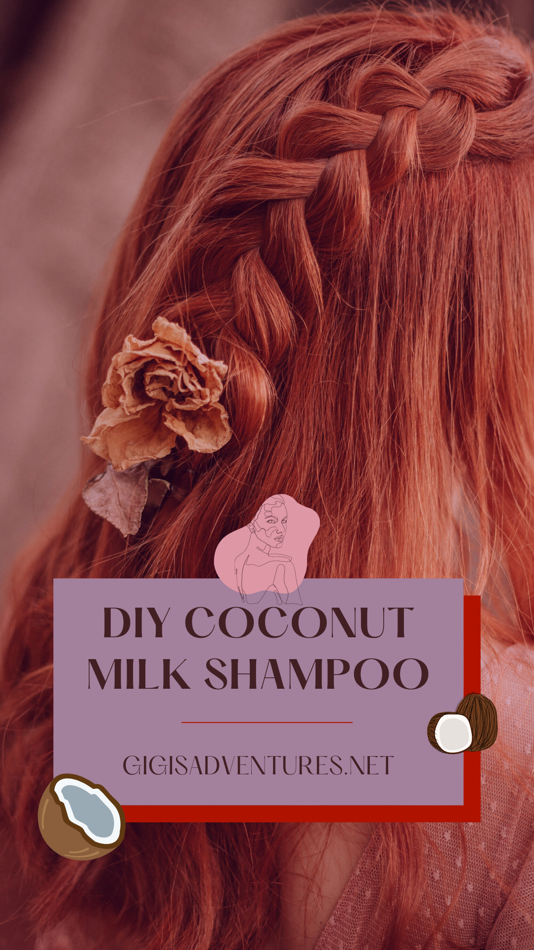 DIY Coconut Milk Shampoo - Only 3-Ingredients, For Dandruff & Split Ends!