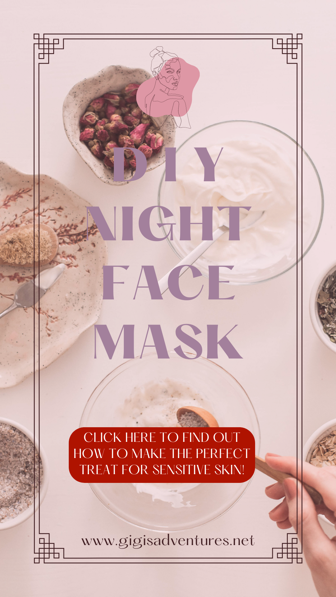DIY Night Mask for Sensitive Skin - Sensitive Skin Night Mask