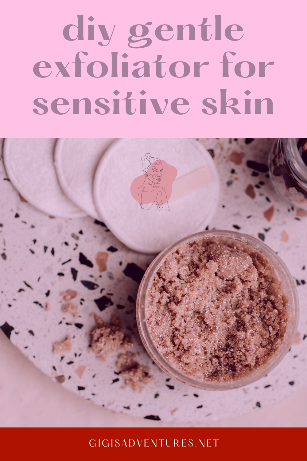 DIY Gentle Exfoliator for Sensitive Skin - Made From 3 Ingredients