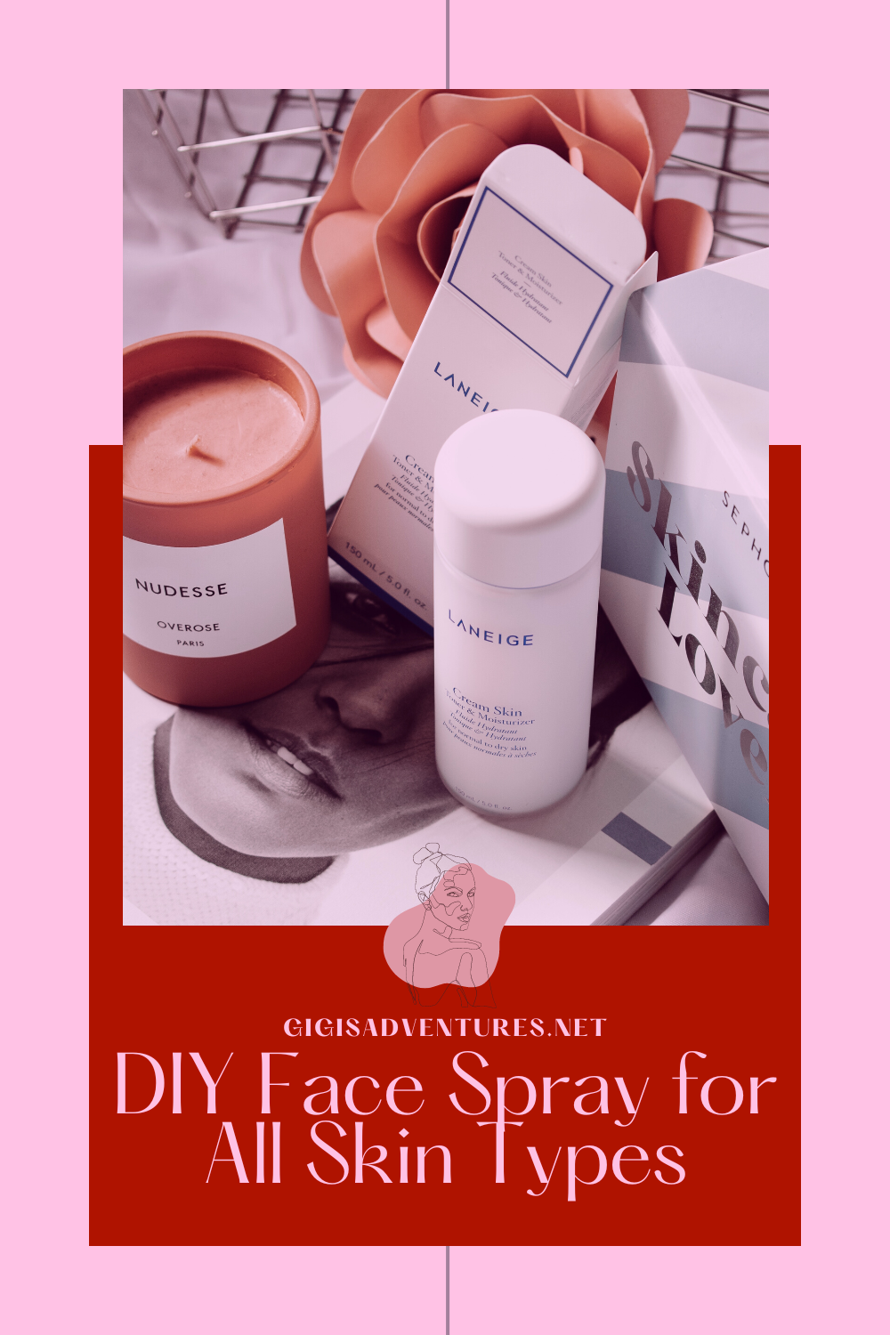 DIY Face Spray for All Skin Types | Fights Acne, Balances Oil Production
