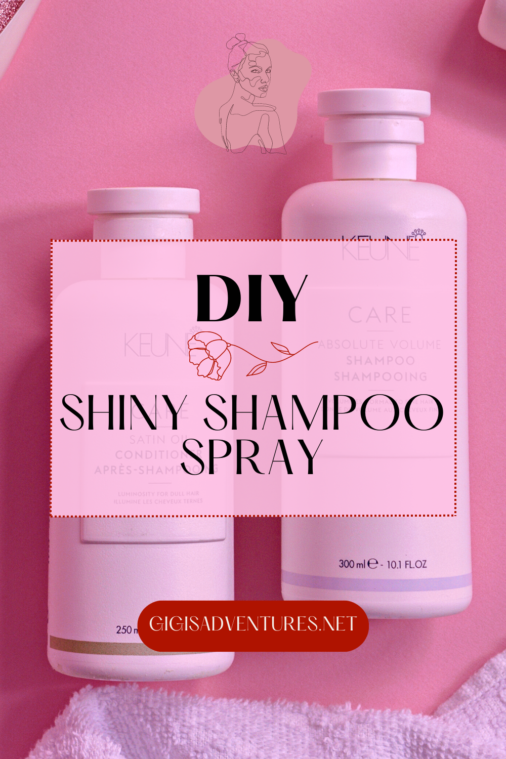 DIY Shiny Shampoo Spray for Super Silky, Shiny Hair | DIY Shampoo, DIY Shampoo Spray