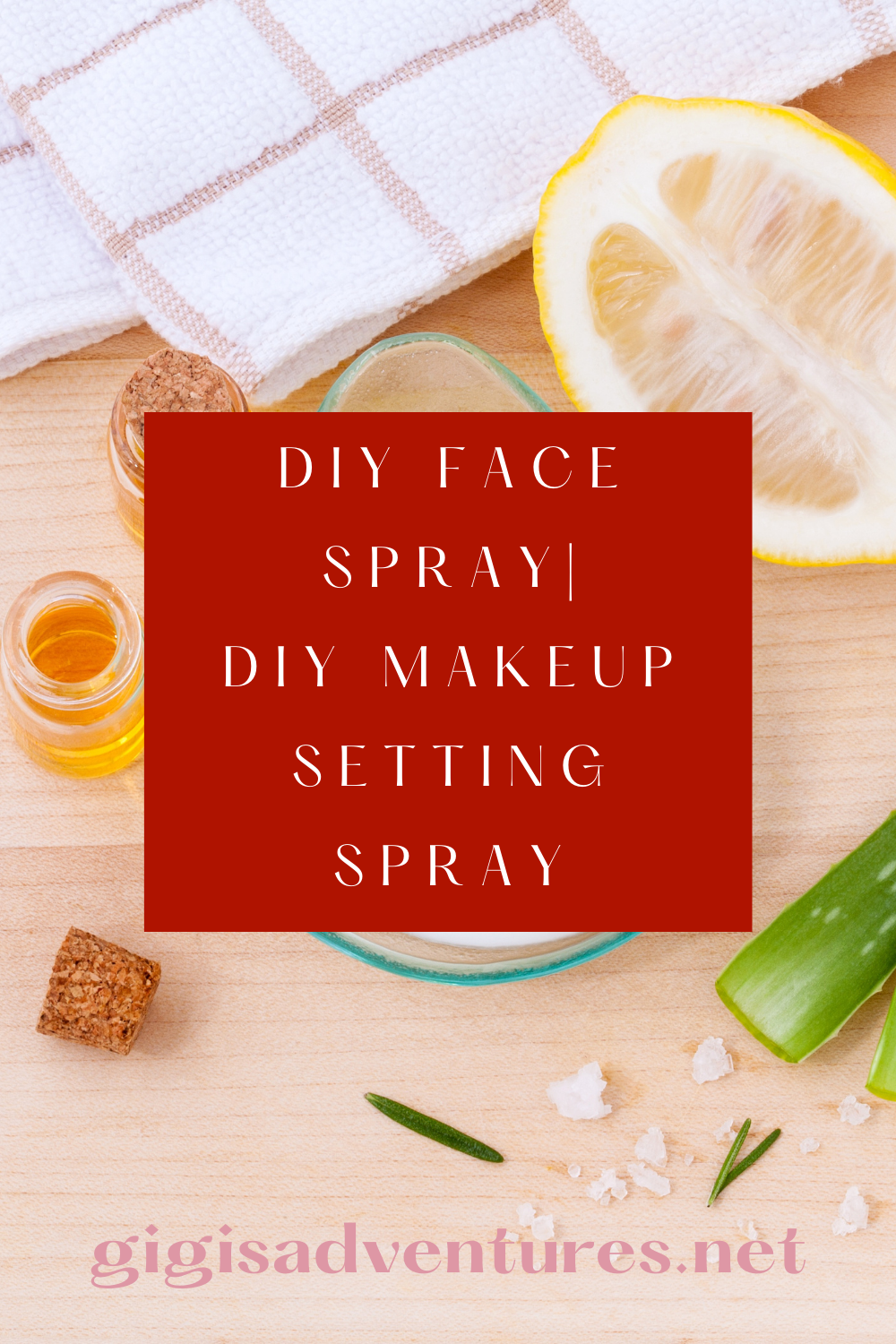 DIY Face Spray | DIY Makeup Setting Spray, DIY Facial Spray