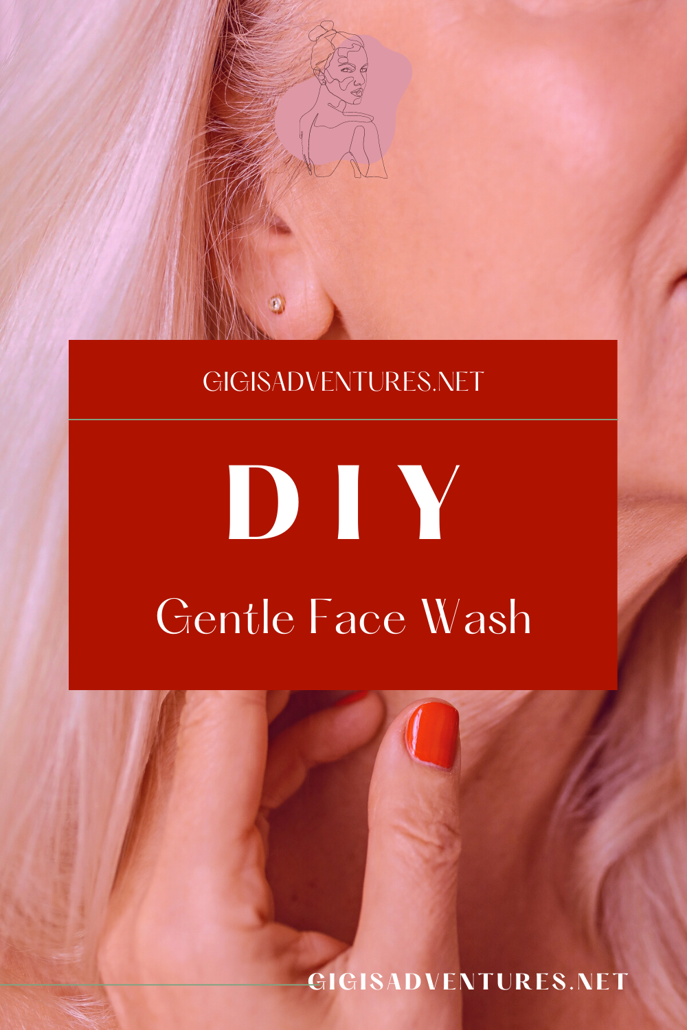 Gentle face wash, skin care, diy skin care, diy face wash, diy skin care for sensitive skin
