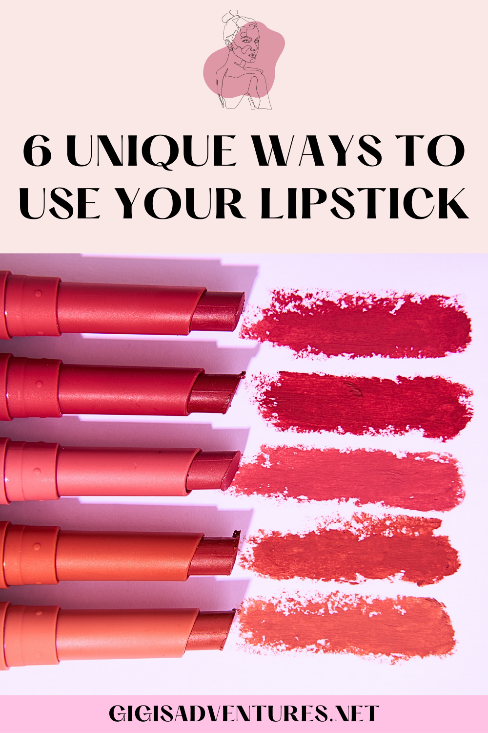 6 Unique Ways To Use Your Lipstick | DIY Makeup, Summer Makeup
