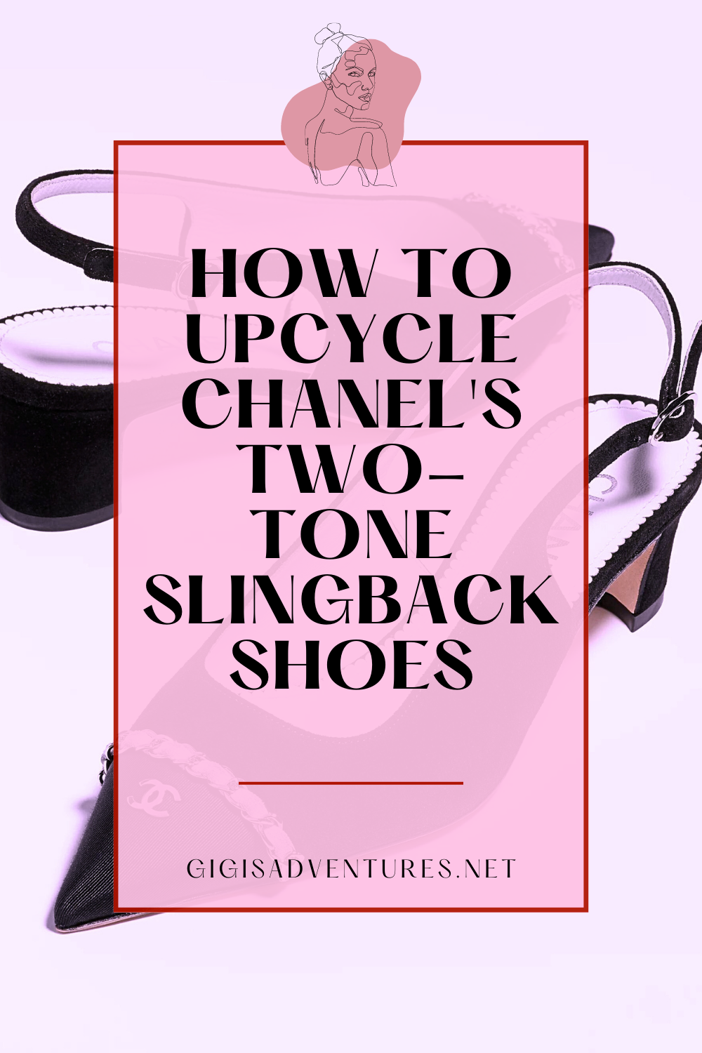 How To Upcycle Chanel's Two-Tone Slingback Shoes | Chanel Shoes Dupes