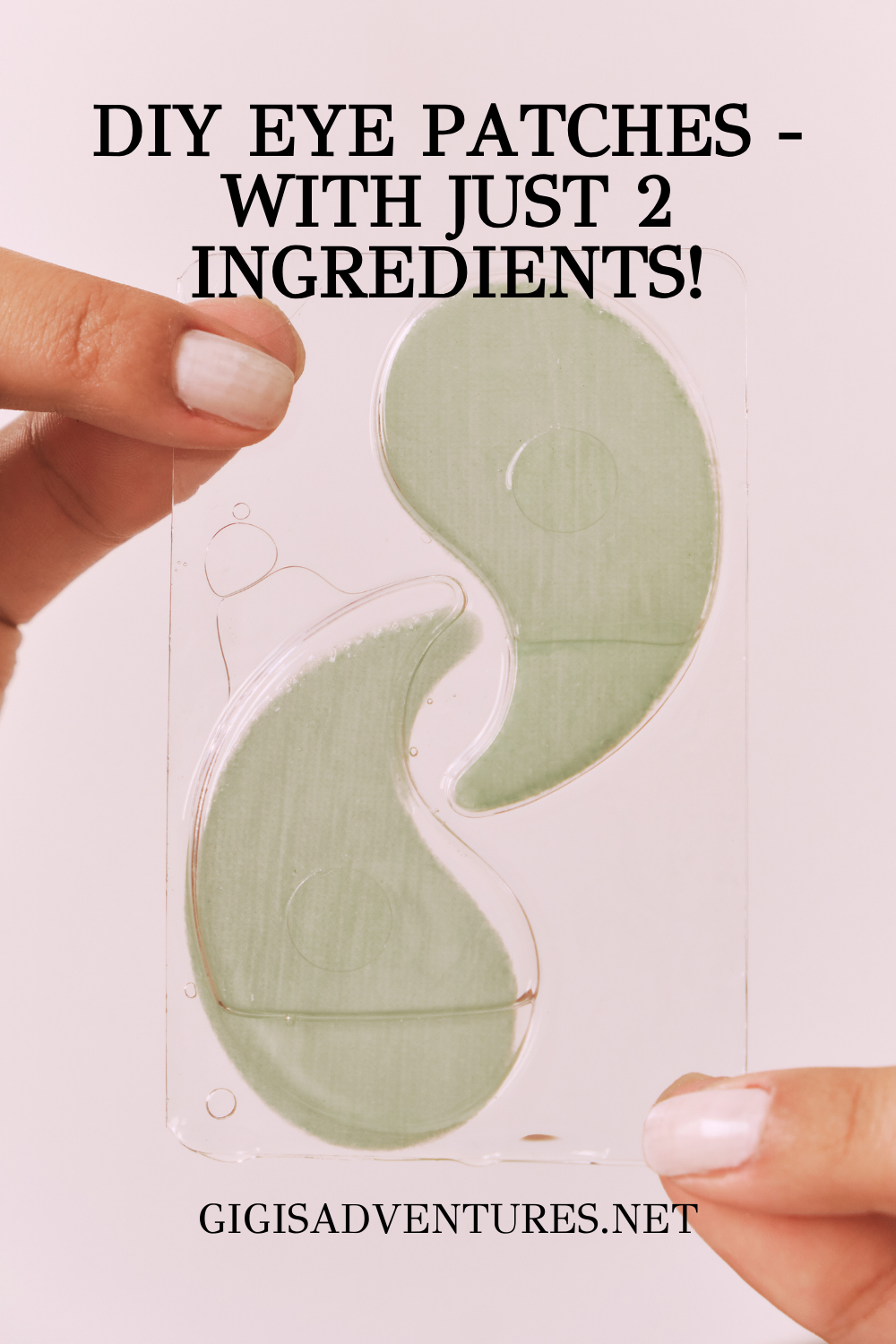 DIY Eye Patches - With Just 2 Ingredients!